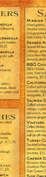 Mothers Tavern Menu